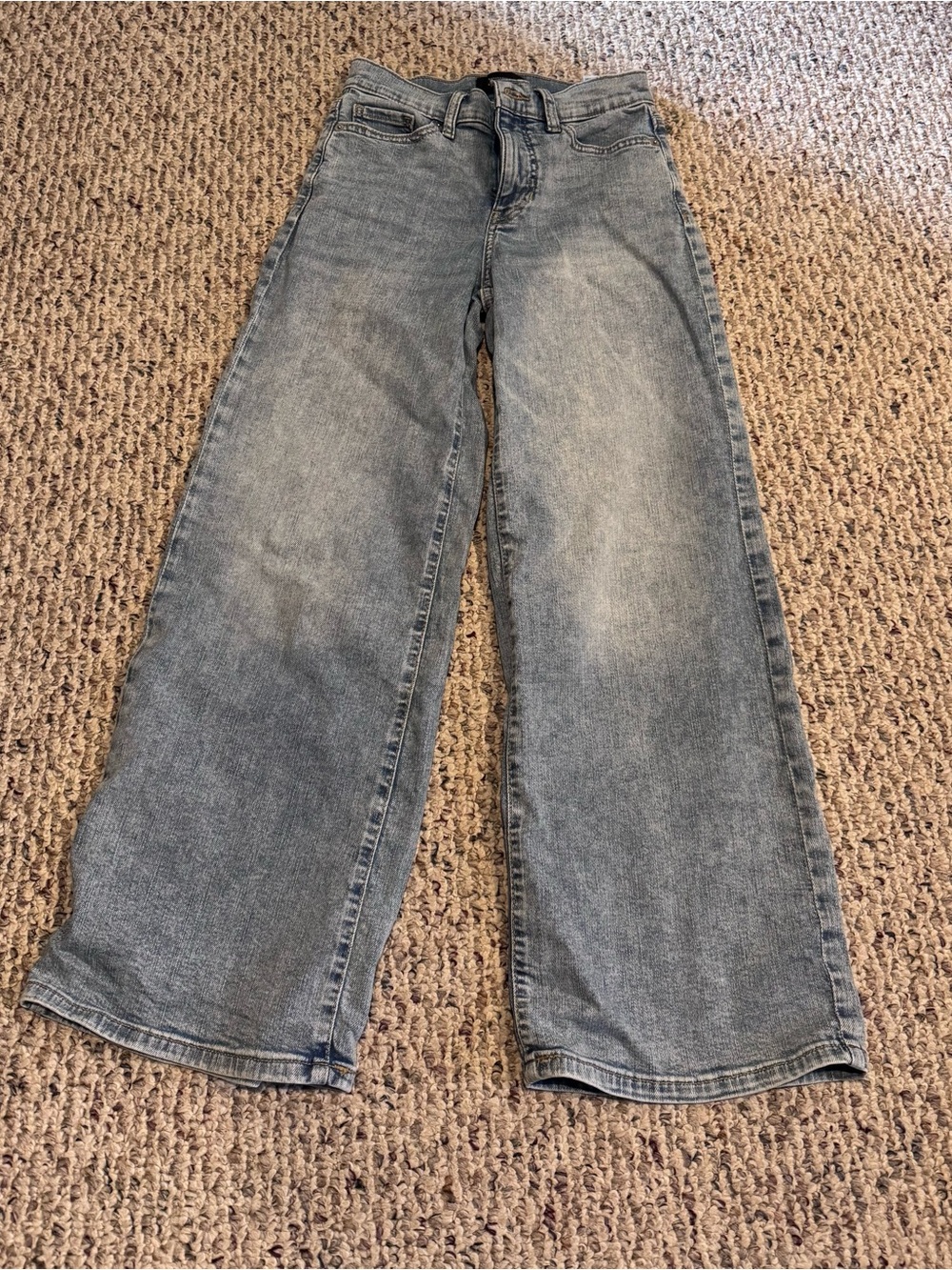 Banana Republic Light Blue Denim Wide-Leg High-Rise Jeans 24P